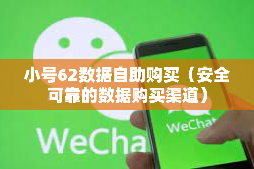 小号62数据自助购买（安全可靠的数据购买渠道）